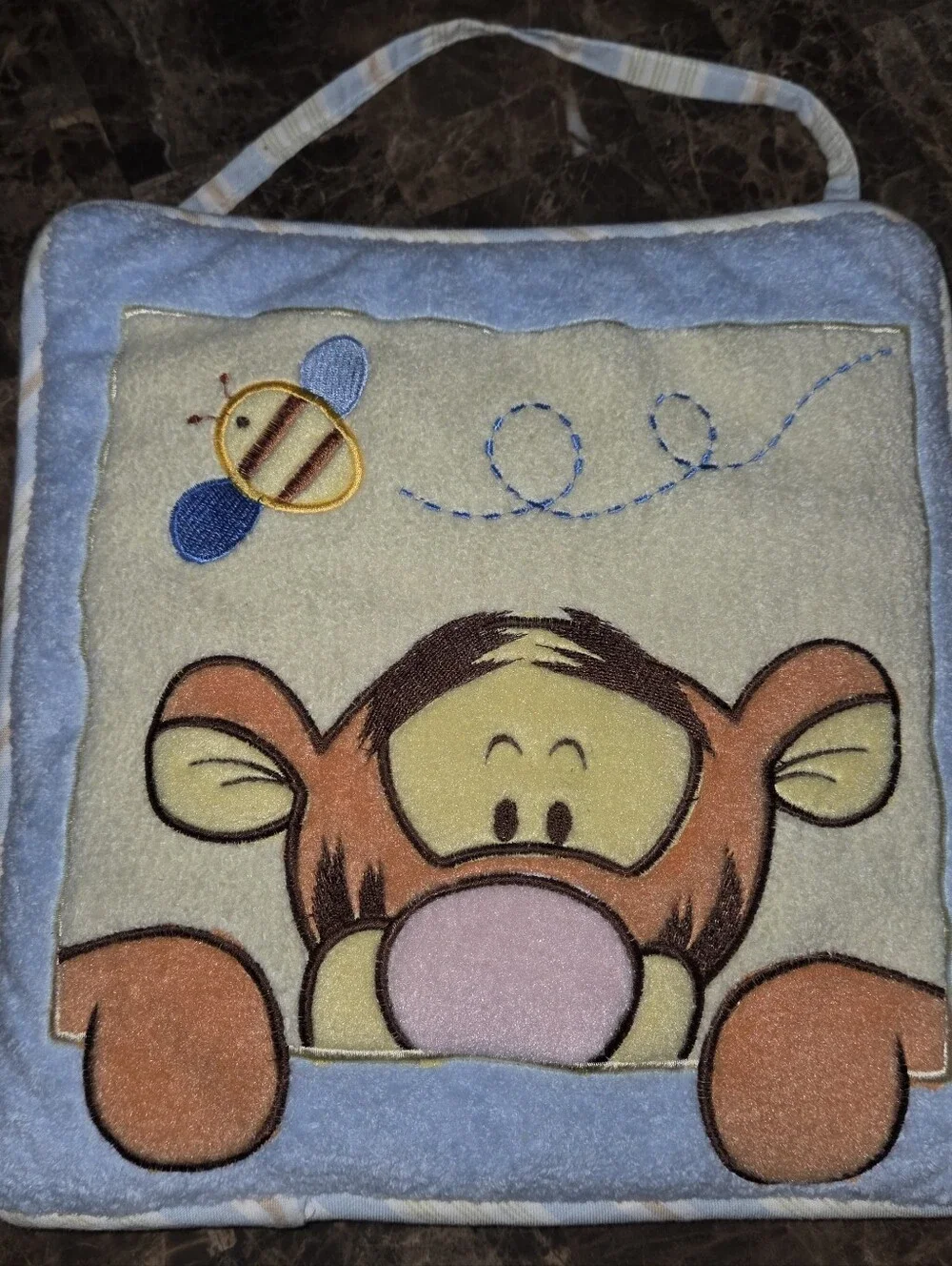 Winnie the Pooh soft baby nursery fabric wall hanging decoration set of five